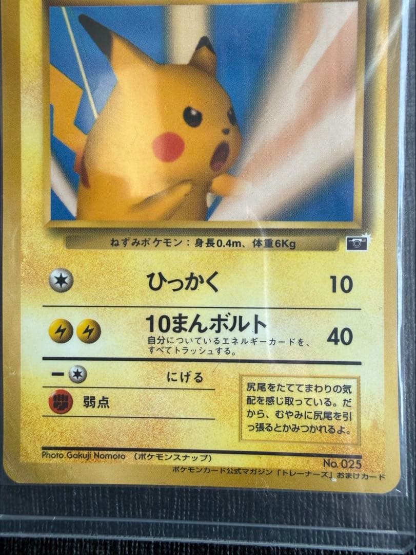 ポケモンスナップピカチュウ 本日売れなければ削除します