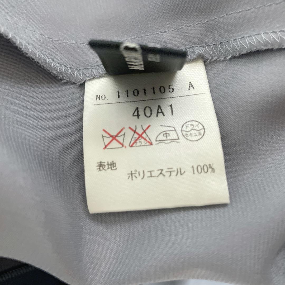 最終価格　東京ソワール コウガマリコ ドレス　Lサイズ フレンチスリーブ 光沢