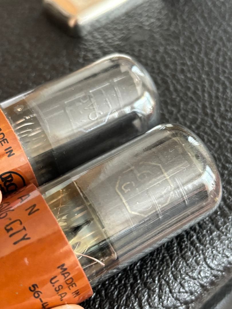 RCA 6V6GT NOS 真空管マッチングペア