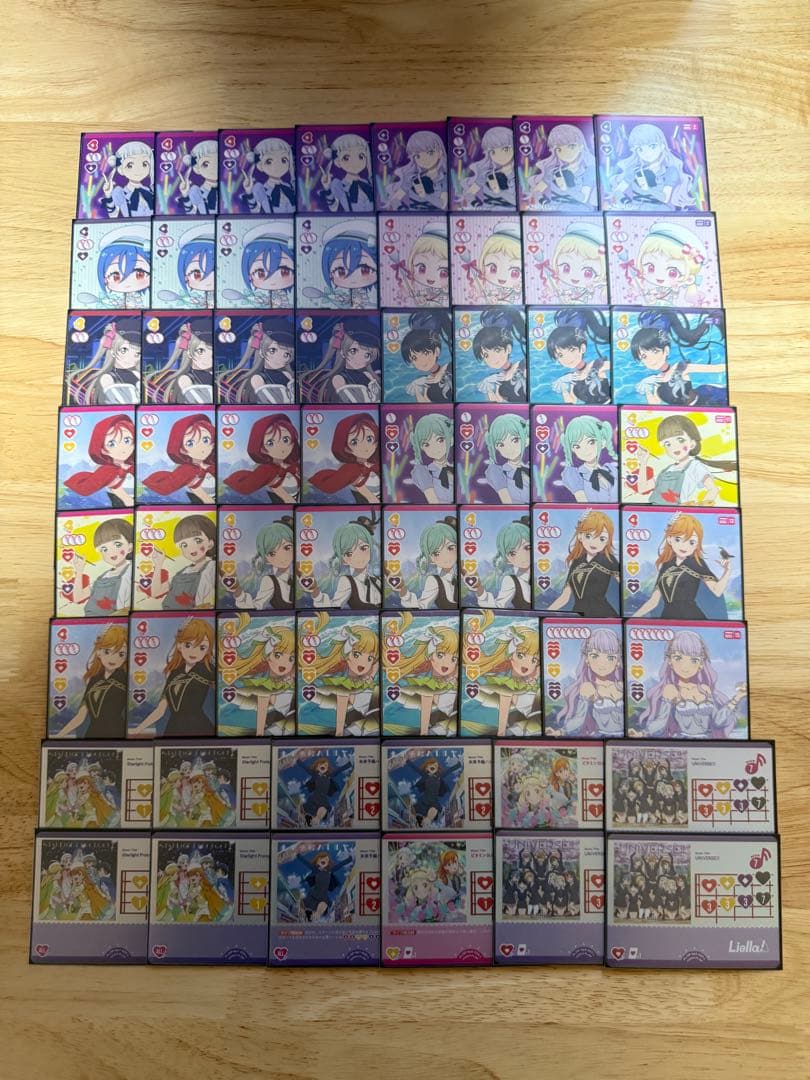 ラブカ Liella デッキ 調整パーツ付き