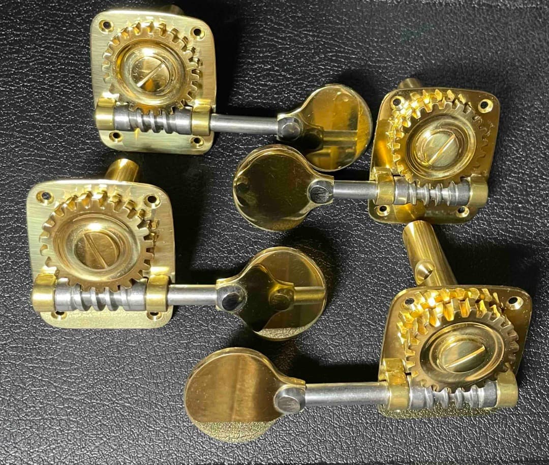 コントラバス　糸巻（ペグ）4弦コントラバス用セット（4個）