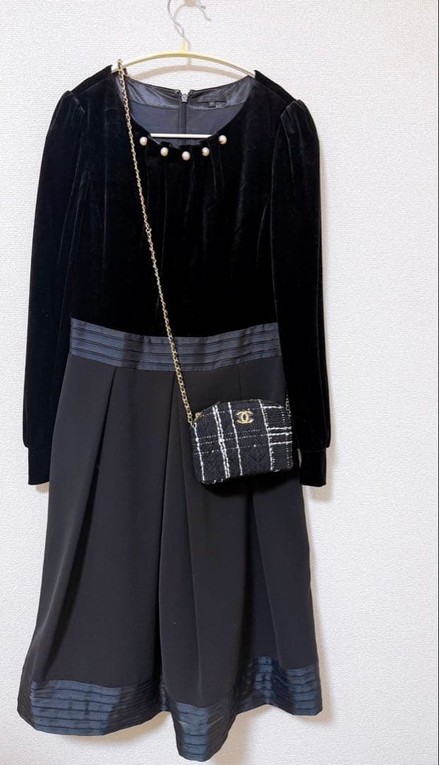 CHANEL ツイード ショルダーバッグ　ノベルティ