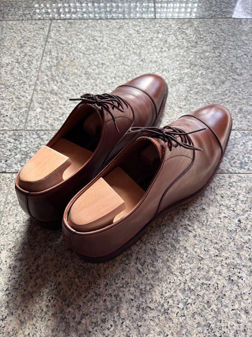 スコッチグレイン　匠モデル　使用少ない　ストレートチップ　訳アリ