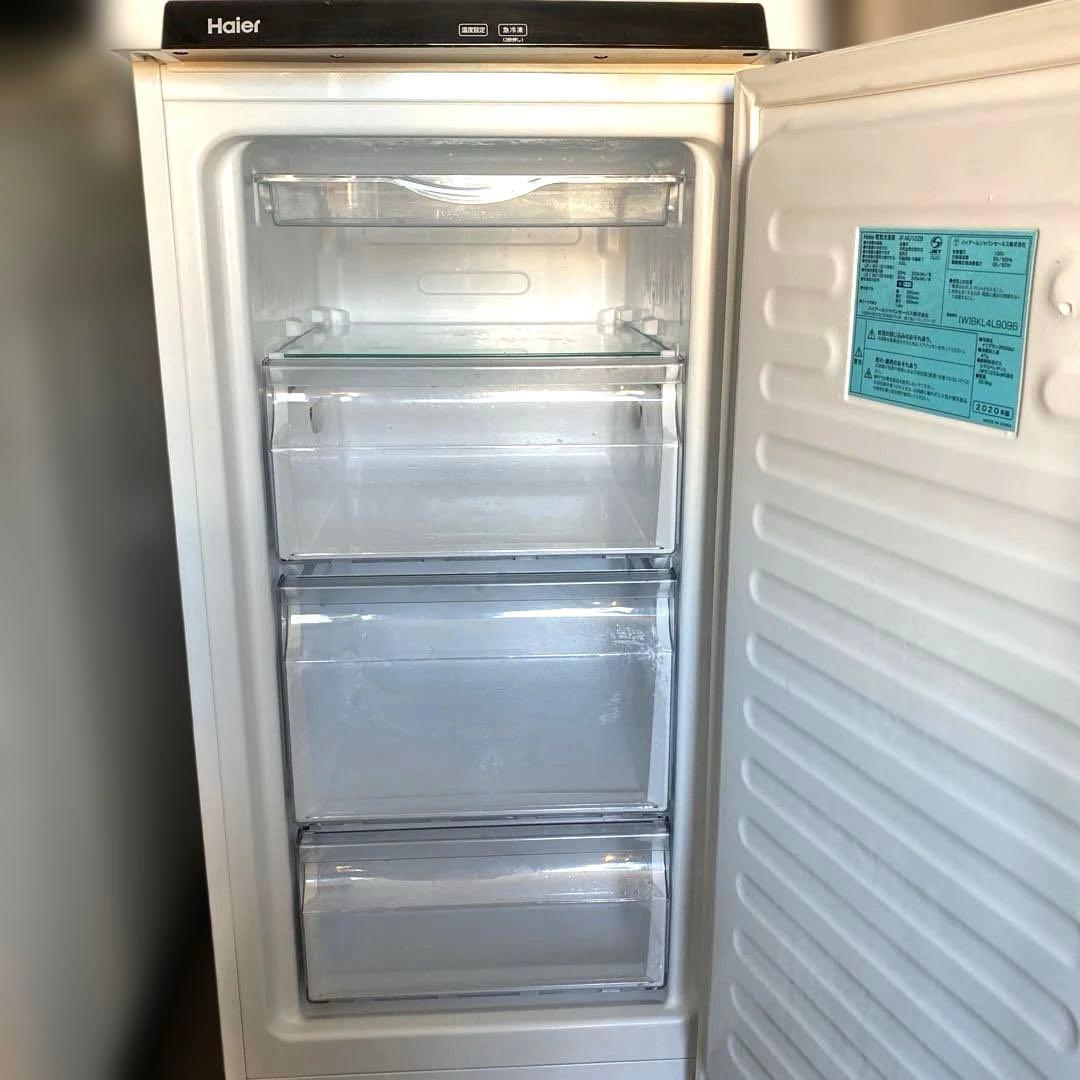 近隣地域限定送料無料❗️ Haier 冷凍庫 JF-NU102B 2020年製