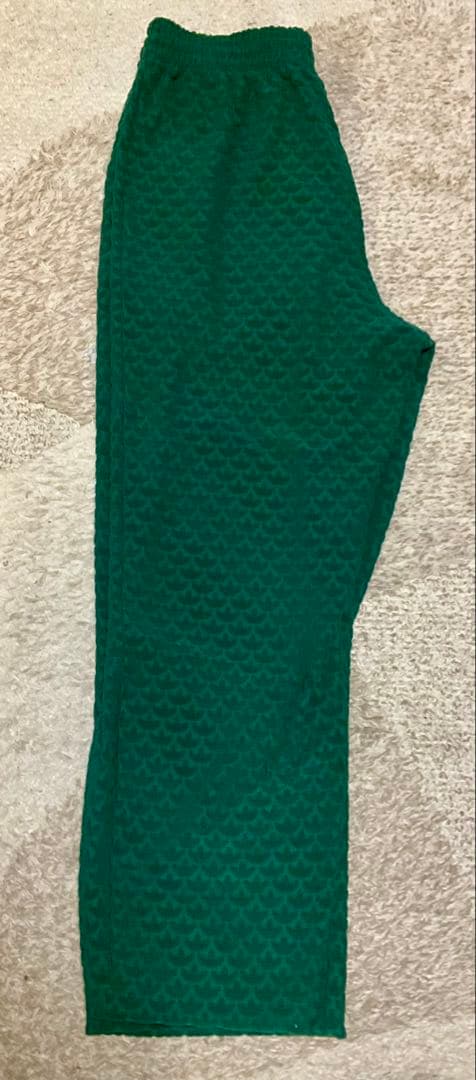 adidas モノグラムセットアップ/カレッジグリーン(上S/下M)