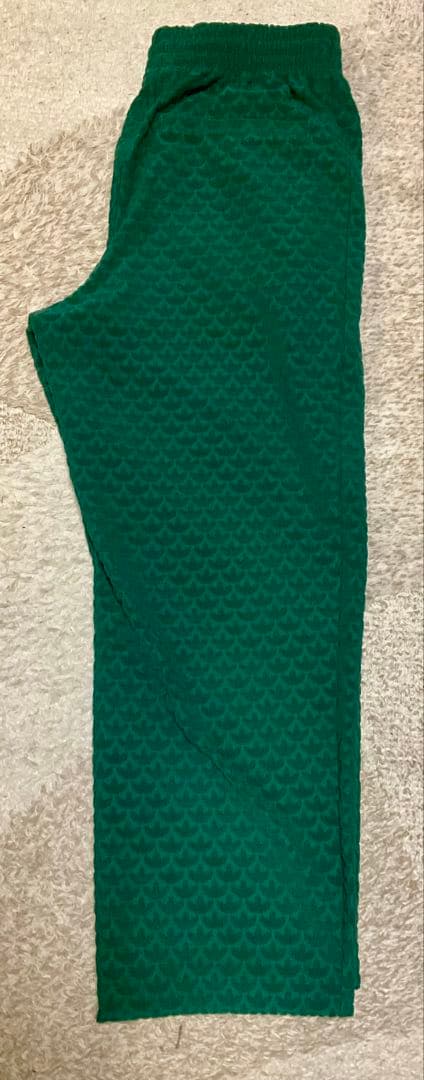 adidas モノグラムセットアップ/カレッジグリーン(上S/下M)