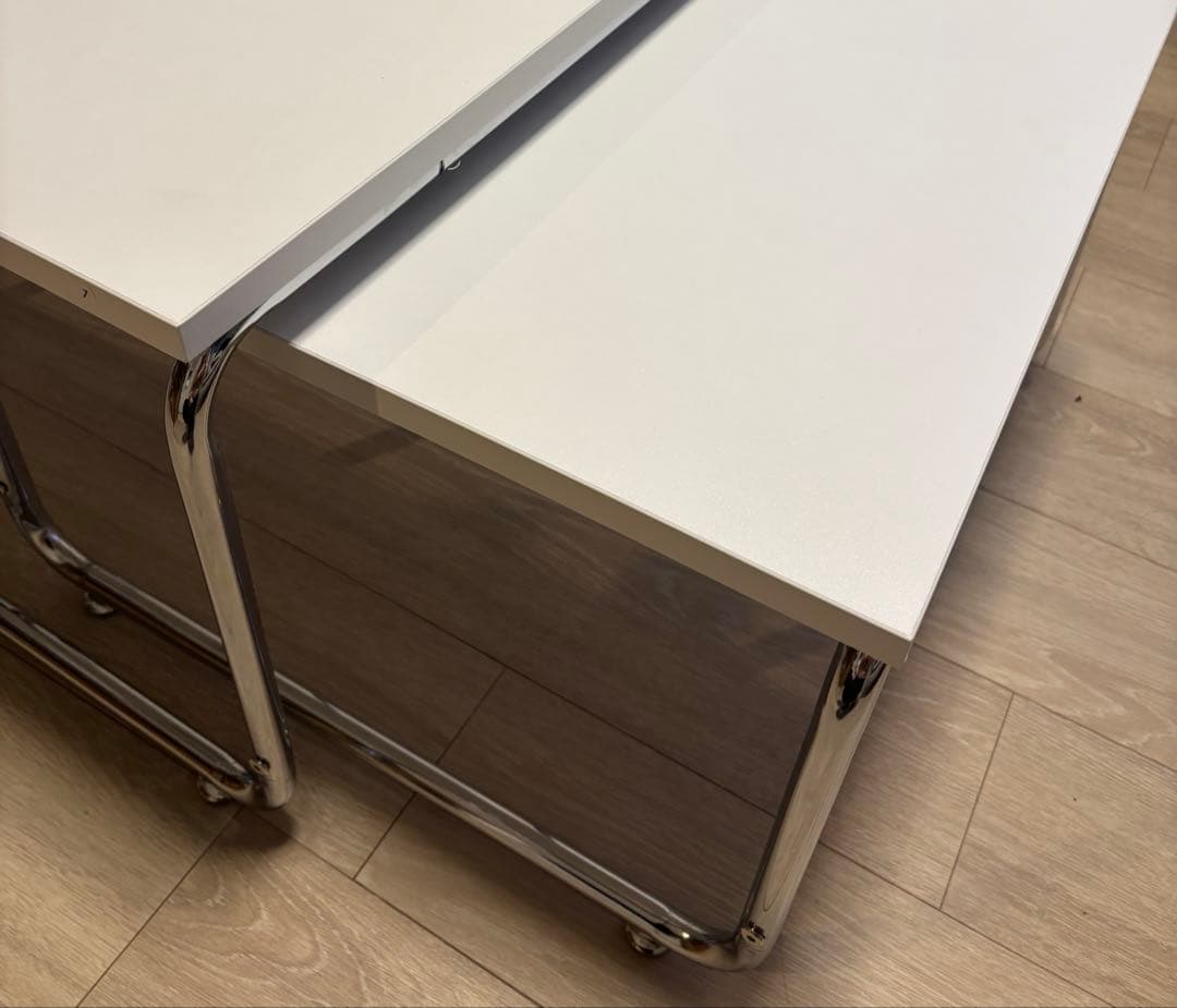 【LOWYA新作】ロウヤ　ミッドセンチュリー風　ネストテーブル