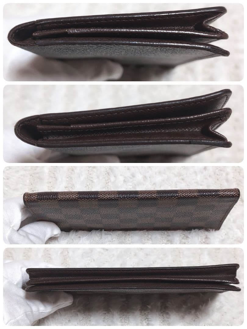 LOUIS VUITTON ダミエ ポルト カルト クレディ 二つ折り 札入れ