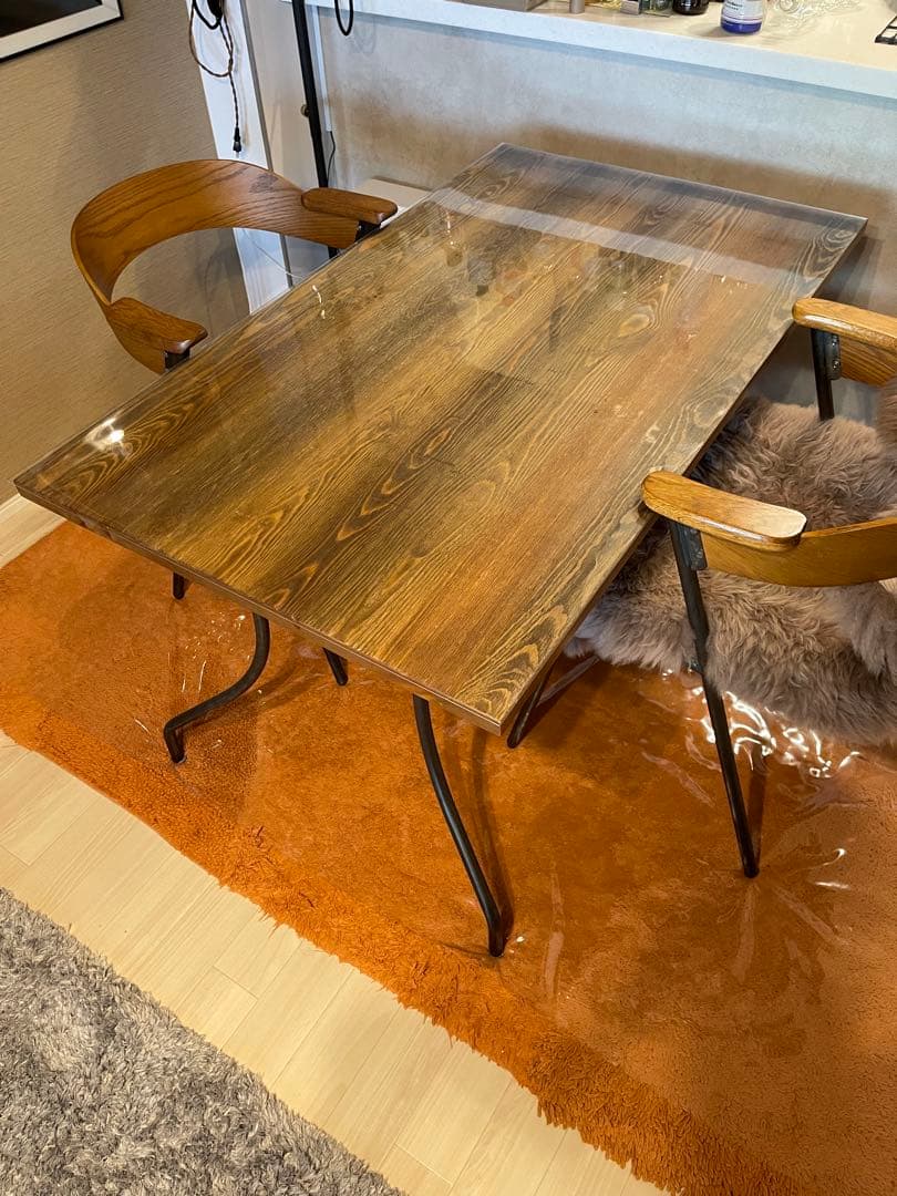 極美品　アデペシュ　WARM LD table 変更前仕マット付き