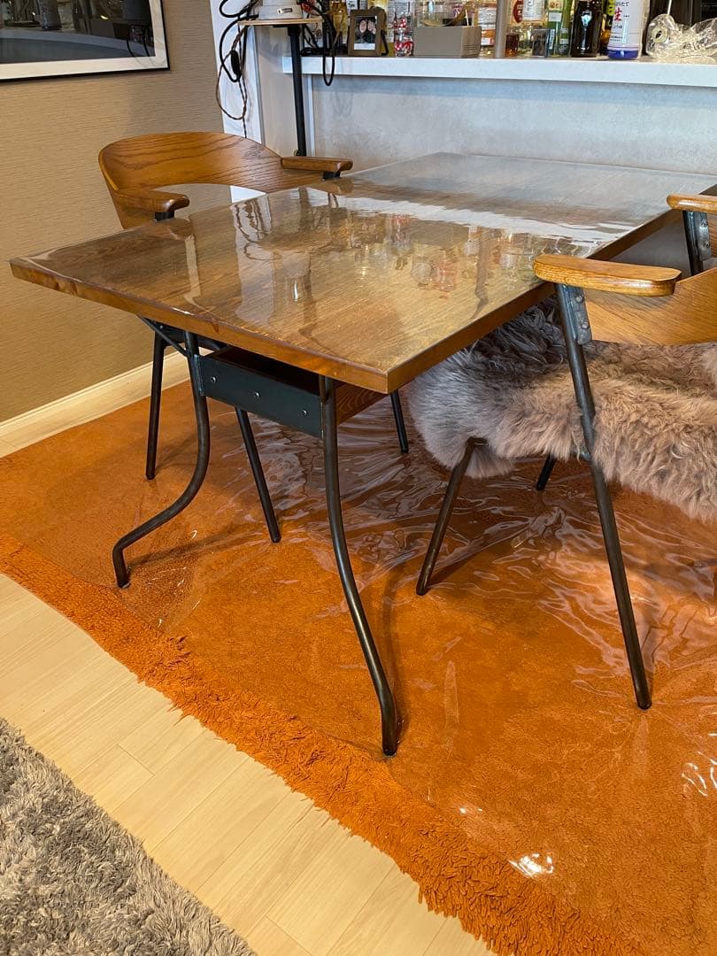 極美品　アデペシュ　WARM LD table 変更前仕マット付き