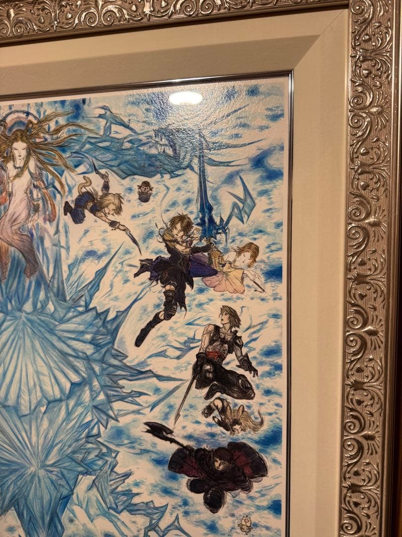 【送料無料】 天野喜孝 版画 Hero's ヒーローズ ファイナルファンタジー