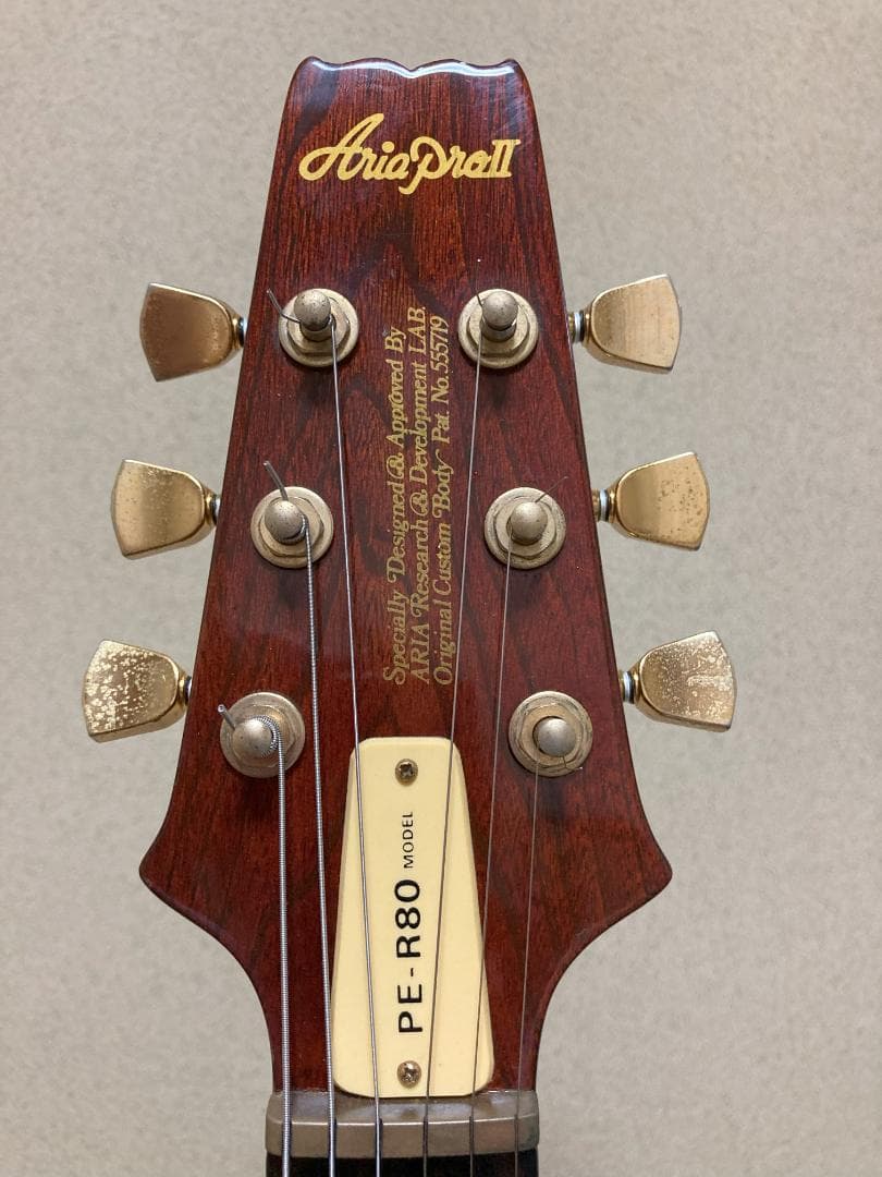良品！ヴィンテージギター aria pro ii (アリアプロ２）PE-R80