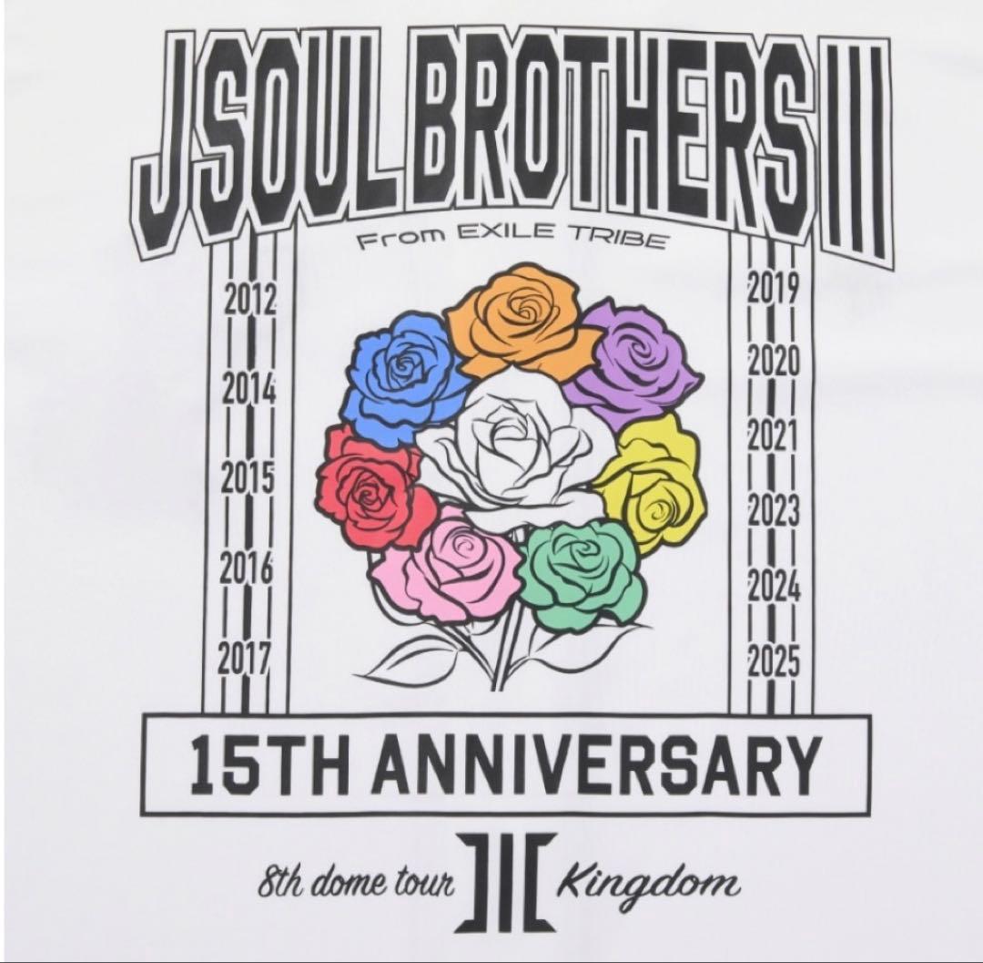 FC限定 LIVE TOUR 2025 KINGDOM ベースボールシャツ 白