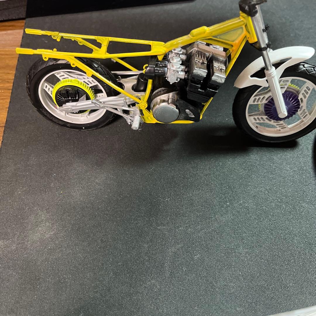 俺のマシン バイク プラモ 1/12 アオシマ CBX400F ジャンク