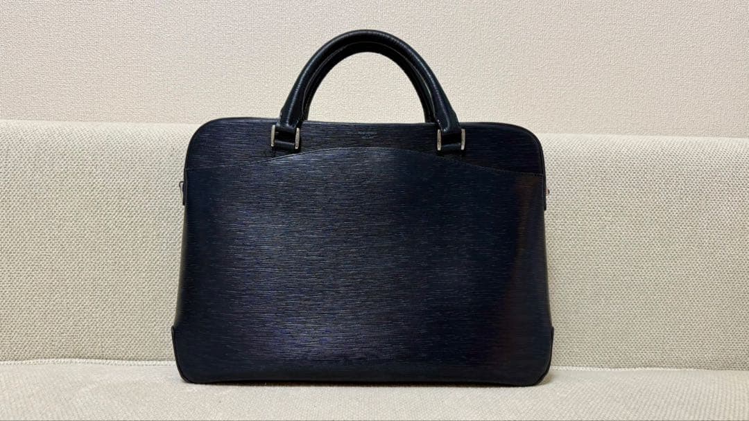 PELLE MORBIDA ペッレモルビダ　CA201 ビジネスバッグ　ネイビー