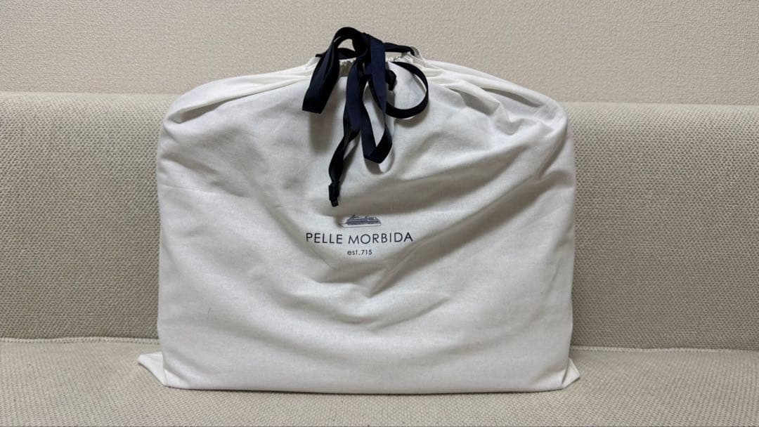 PELLE MORBIDA ペッレモルビダ　CA201 ビジネスバッグ　ネイビー