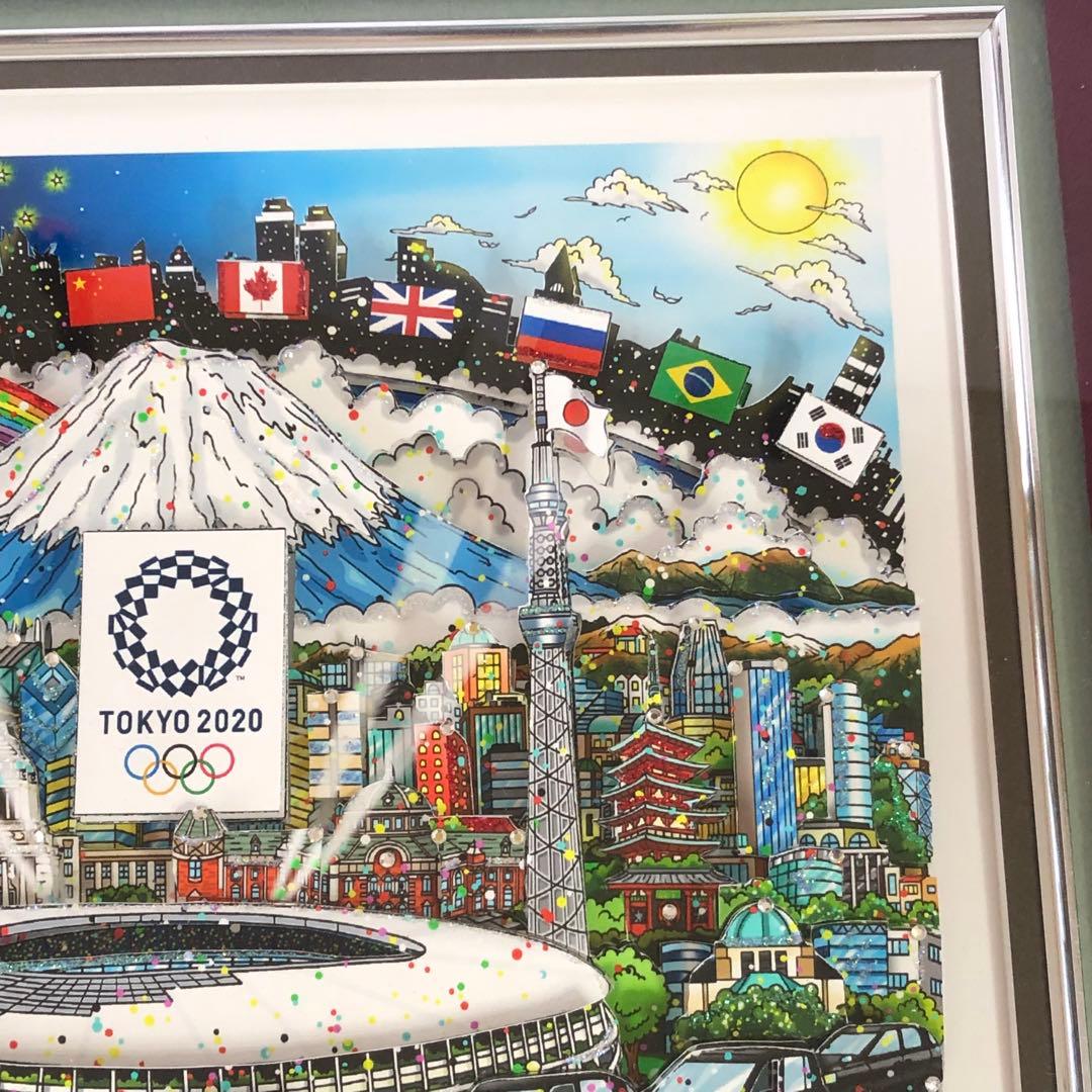 チャールズファジーノ 東京2020オリンピックエンブレム 限定 サイン付 レア