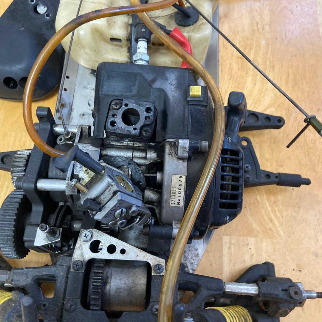 1/5FGラジコンカーシャーシ エンジン搭載 部品取り等に。