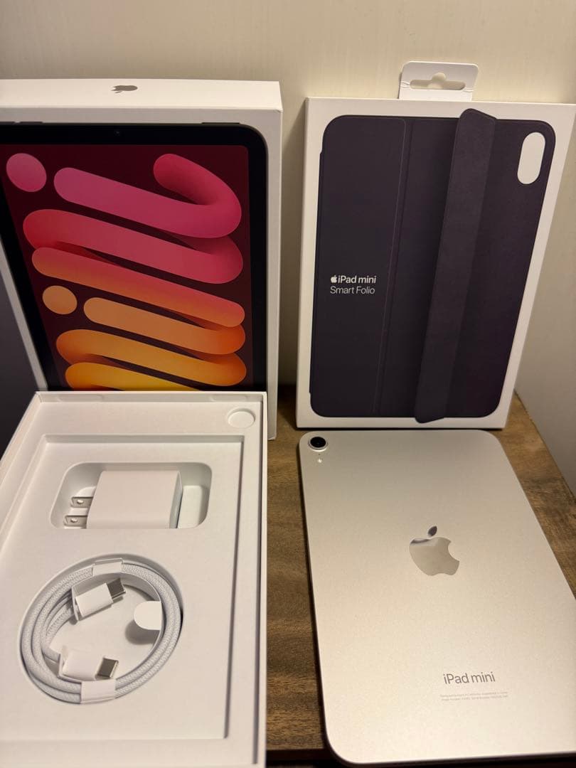 美品【純正ケース付き】第7世代 iPad mini 128GB スターライト