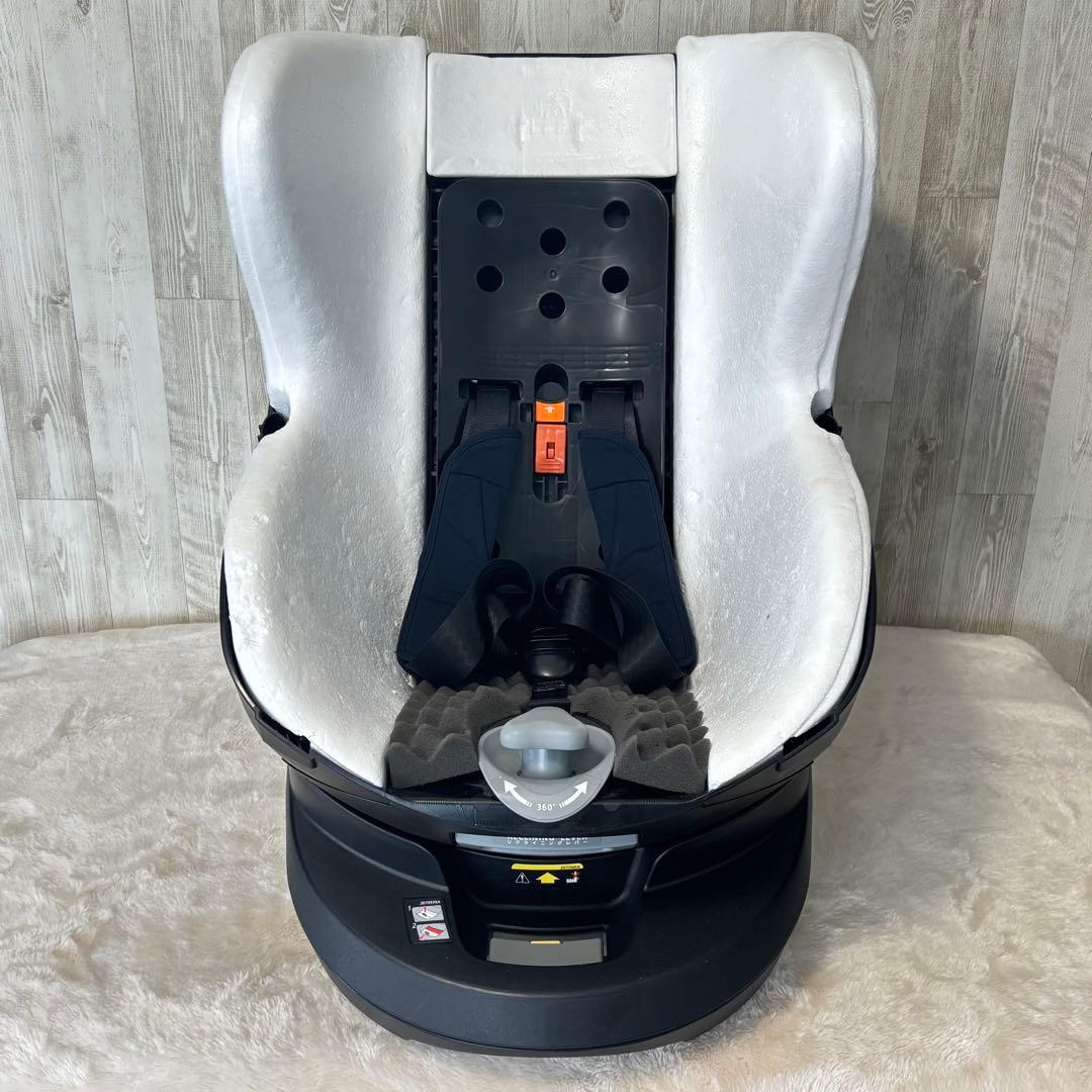 エールべべクルット4iプレミアムドライ/ネイビー/ ISOFIX/新生児/回転式