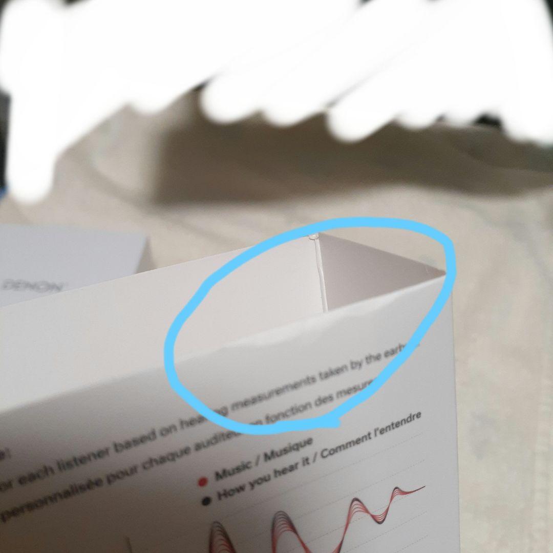 DENON perl pro ブラック　美品　イヤホン