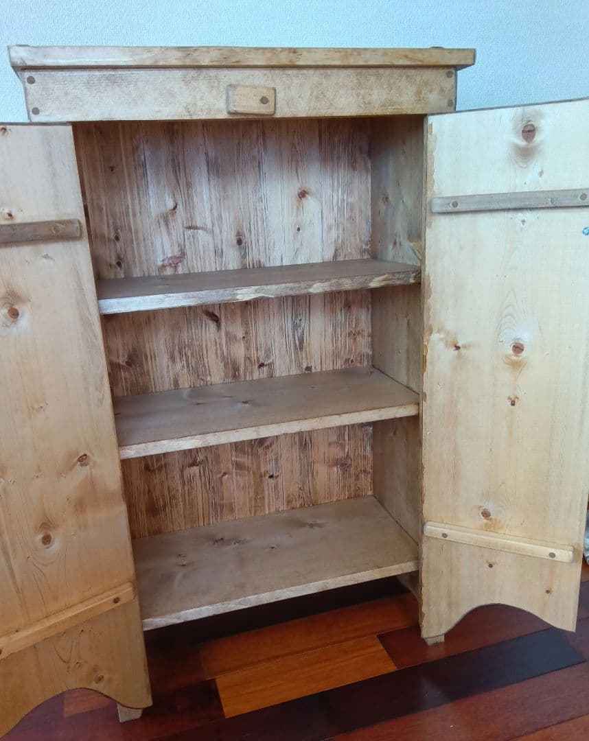 週末（金※土※日）価格＊カントリー家具＊麦の穂＊パントリー（訳あり価格）