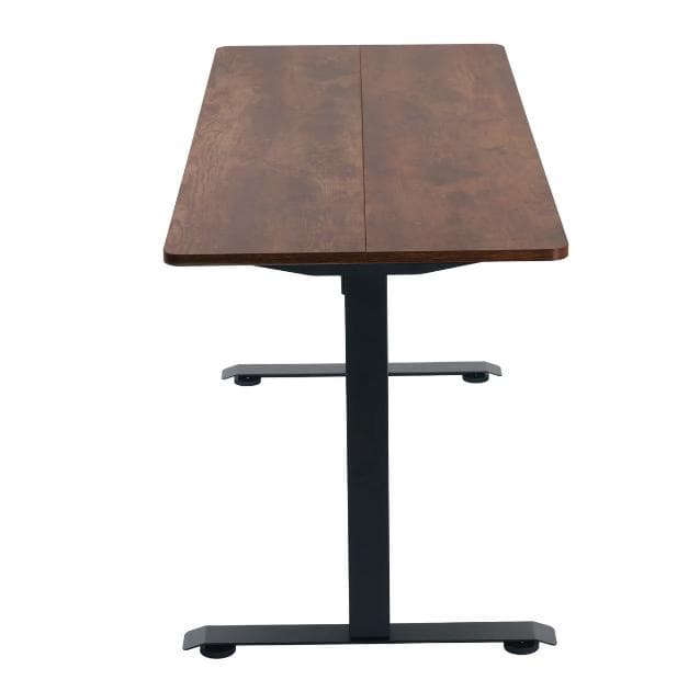 定価4万 ほぼ新品 電動昇降パソコンデスク テーブル 幅140cm ブラウン