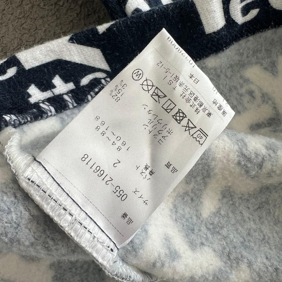 PEARLY GATES パーリーゲイツ　裏起毛　総柄　ロゴ　スウェット　ゴルフ