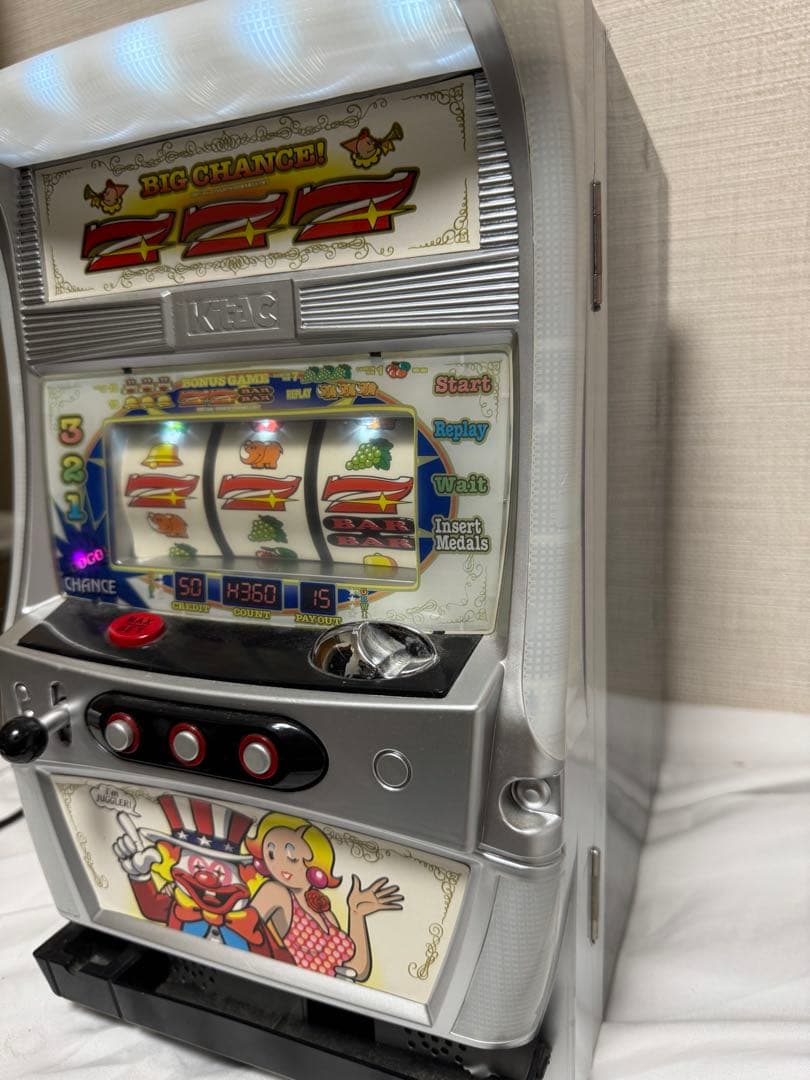 ☆*！様 北電子 ジャグラーgirl's スロットマシンデザイン　ミニクーラー&