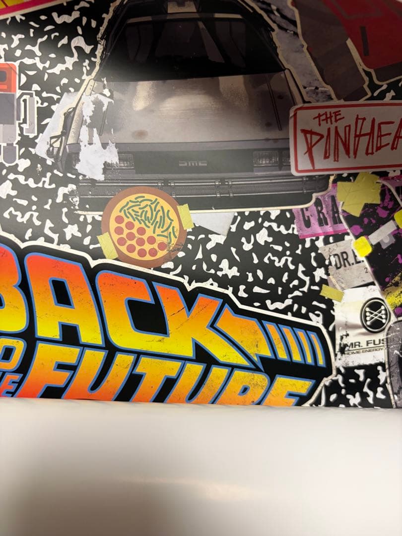 バック・トゥ・ザ・フューチャー II デロリアン　ラストゲット賞&おまけポスター