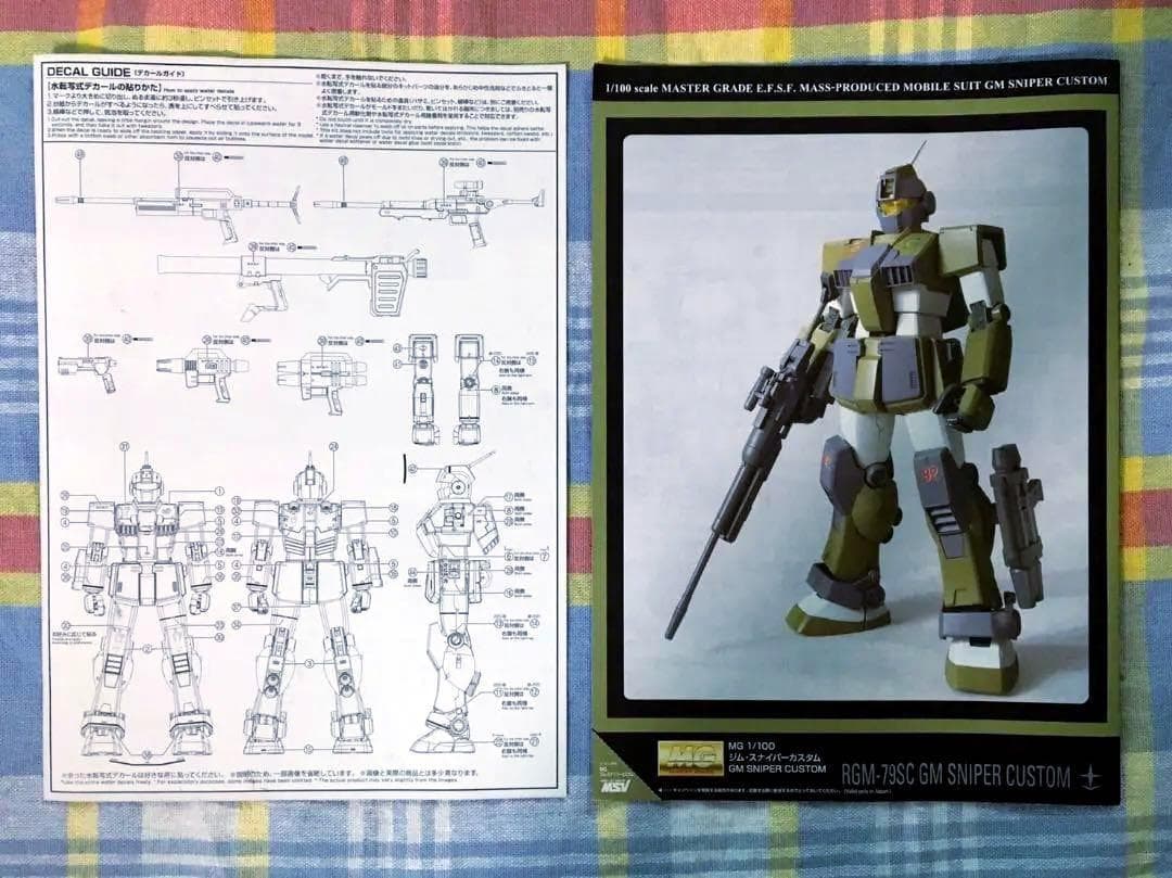 プレミアムバンダイ限定 MG ジム・スナイパーカスタム テネス・A・ユング機