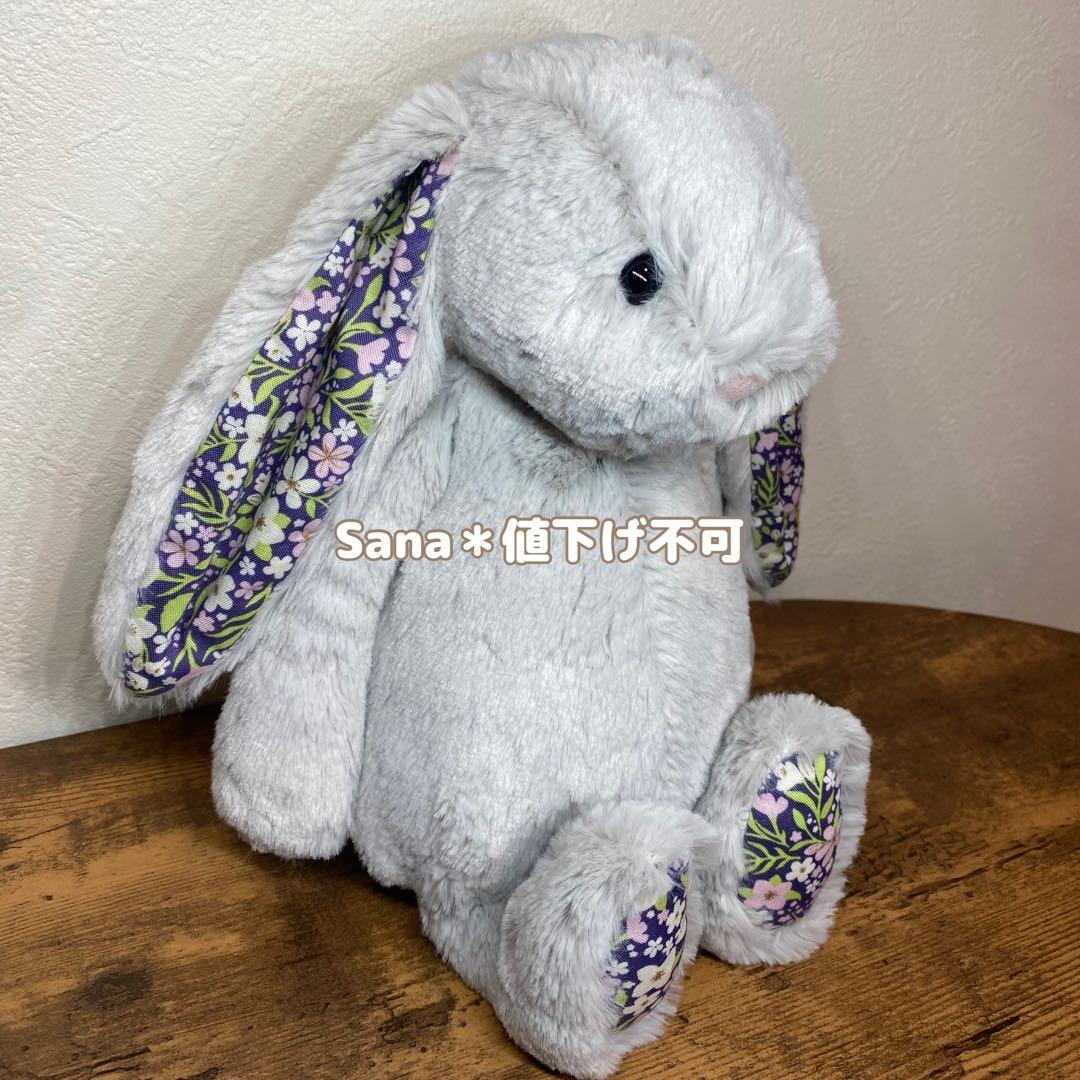 新作　新品　ジェリーキャット　ブロッサム　バニー　シルバー　花柄　グレー　M