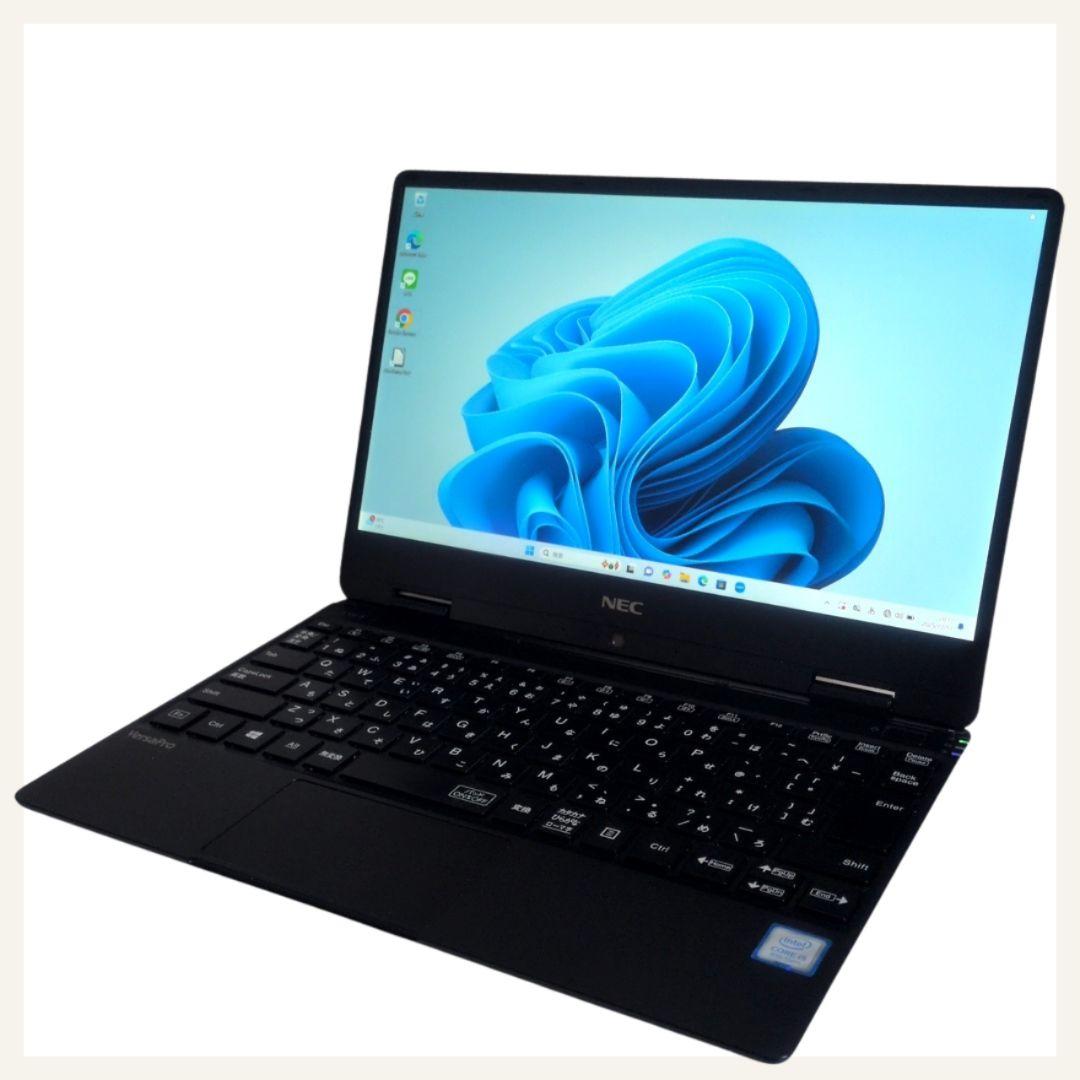 美品！Windows11✨️NEC製✨️快速SSD✨️持ち運びに便利なノートPC