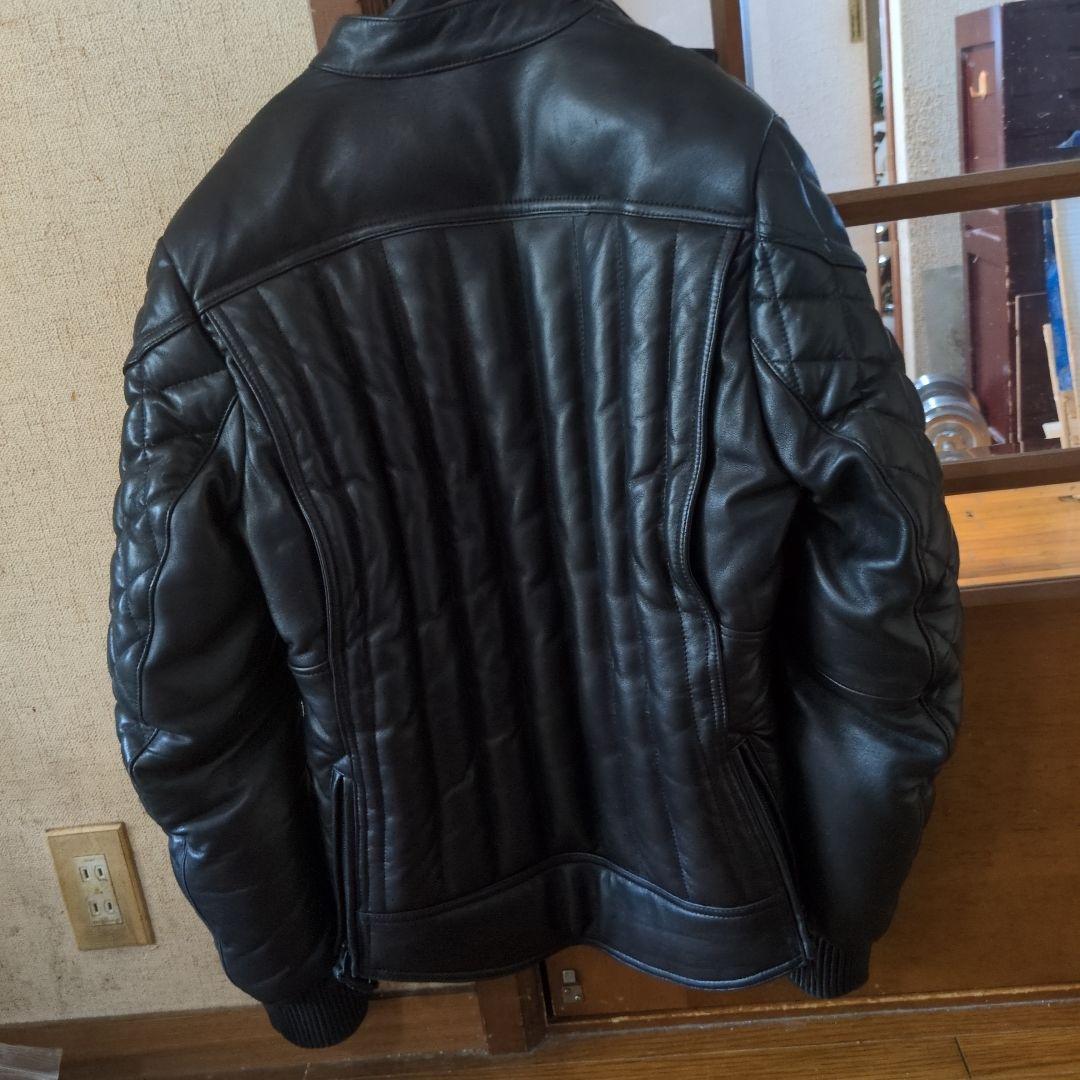 ユニオンジャップライダースダウンジャケットサイズMカラーブラック