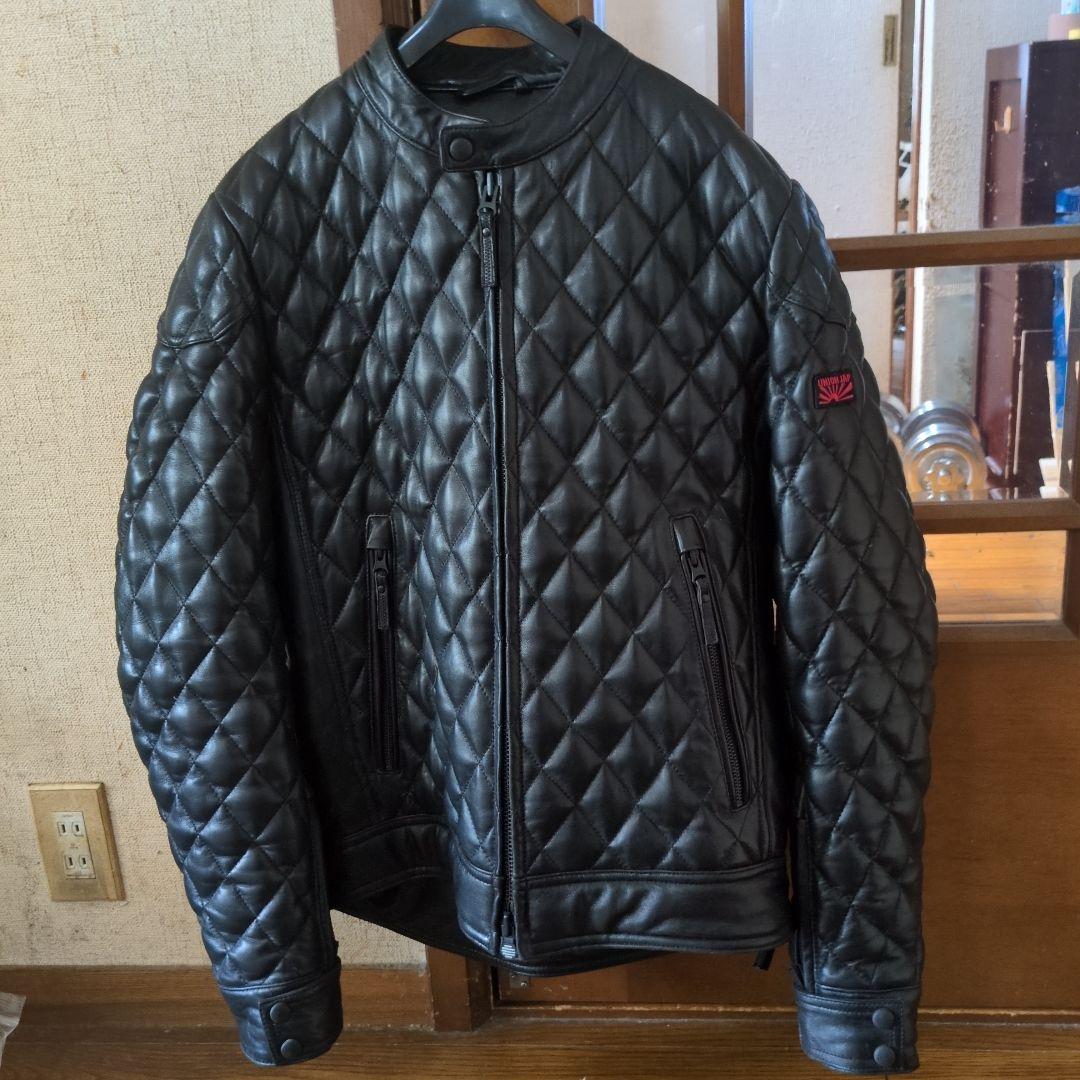 ユニオンジャップライダースダウンジャケットサイズMカラーブラック