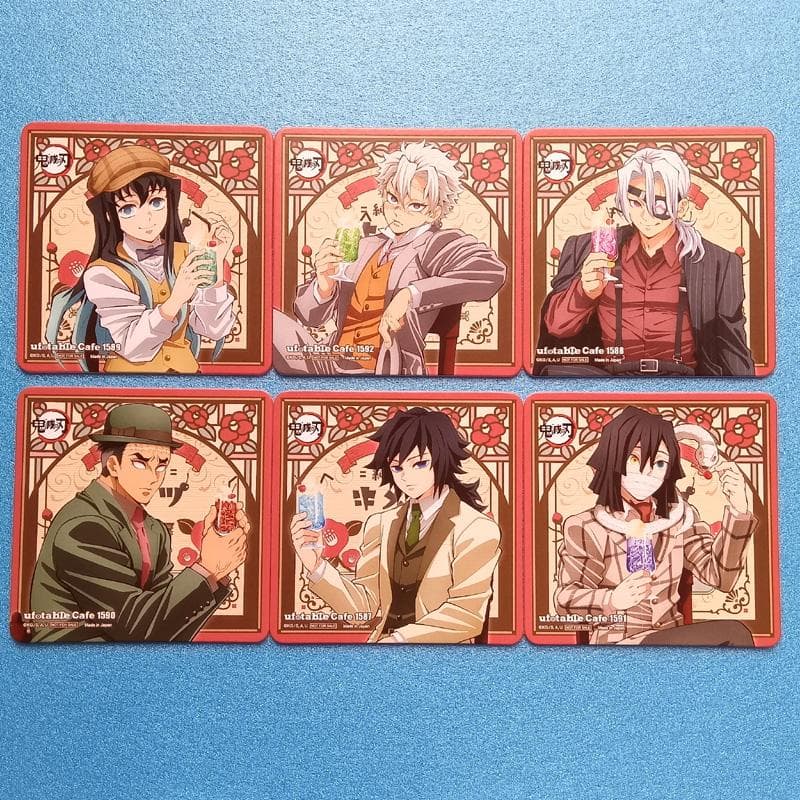 鬼滅の刃 カフェ AGF 2024 コースター 全6種 セット