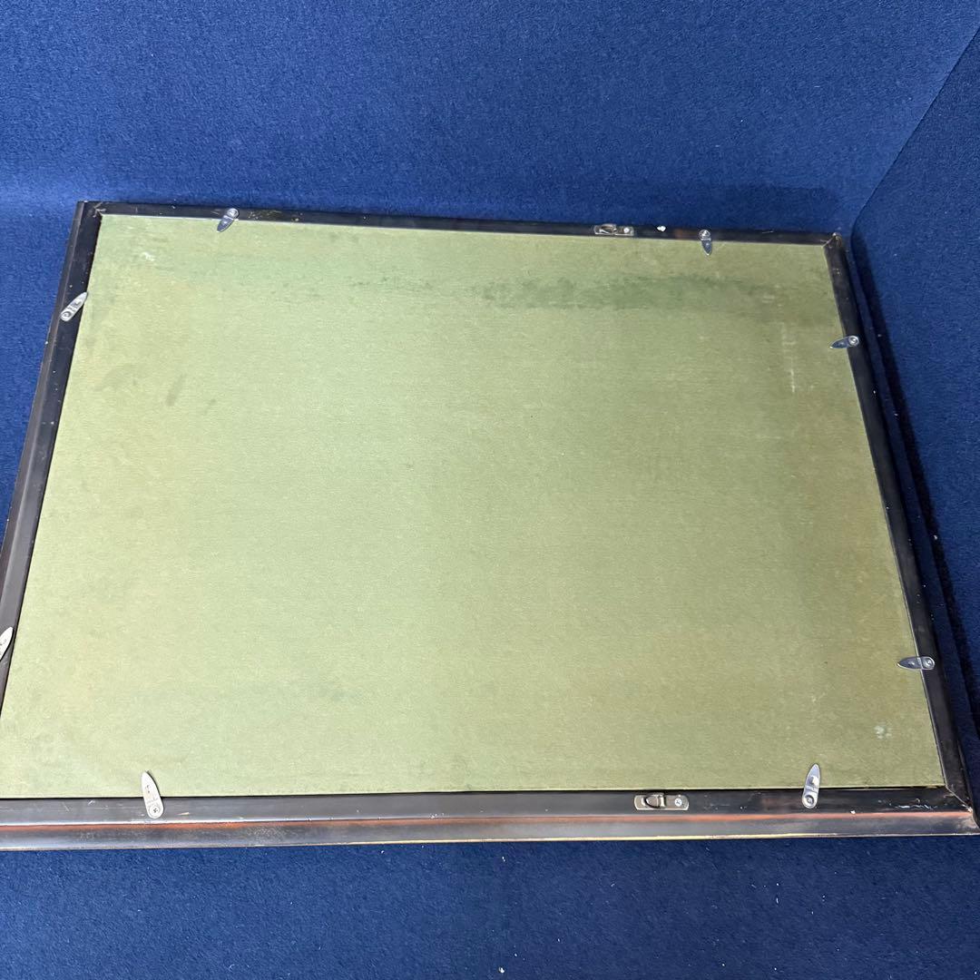 絵画 安井曽太郎 春の湖 油彩 油絵 風景画