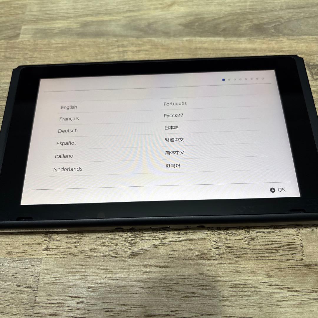 Nintendo Switch 本体 グレー　スプラトゥーンProコンセット