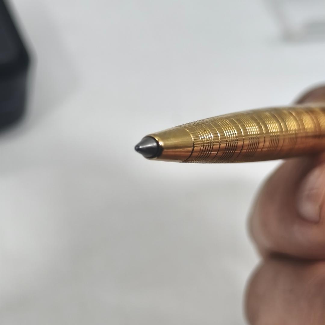 PARKER　パーカー　75　ゴールドチェック　ノック式　ボールペン