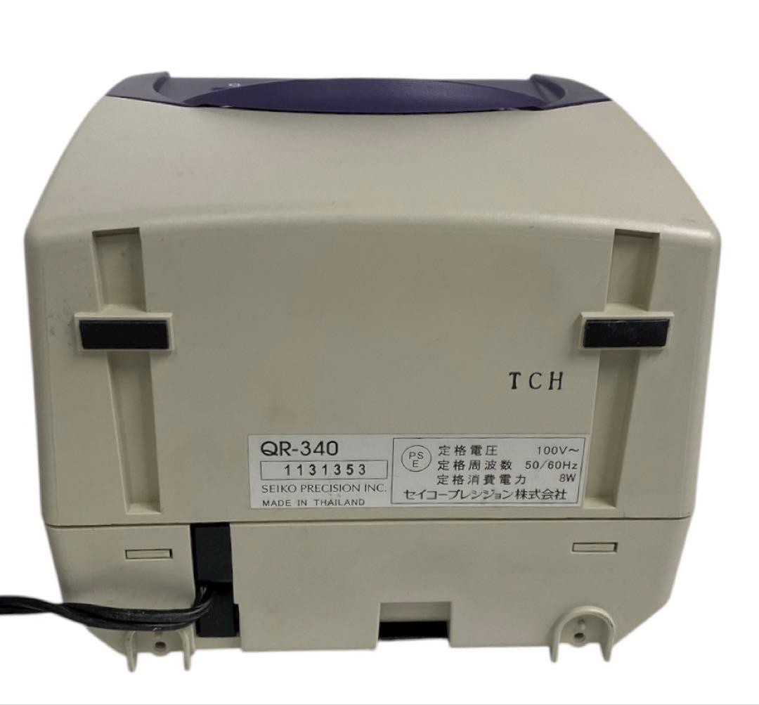 セイコー　 タイムカード タイムレコーダー QR-340　25シ103