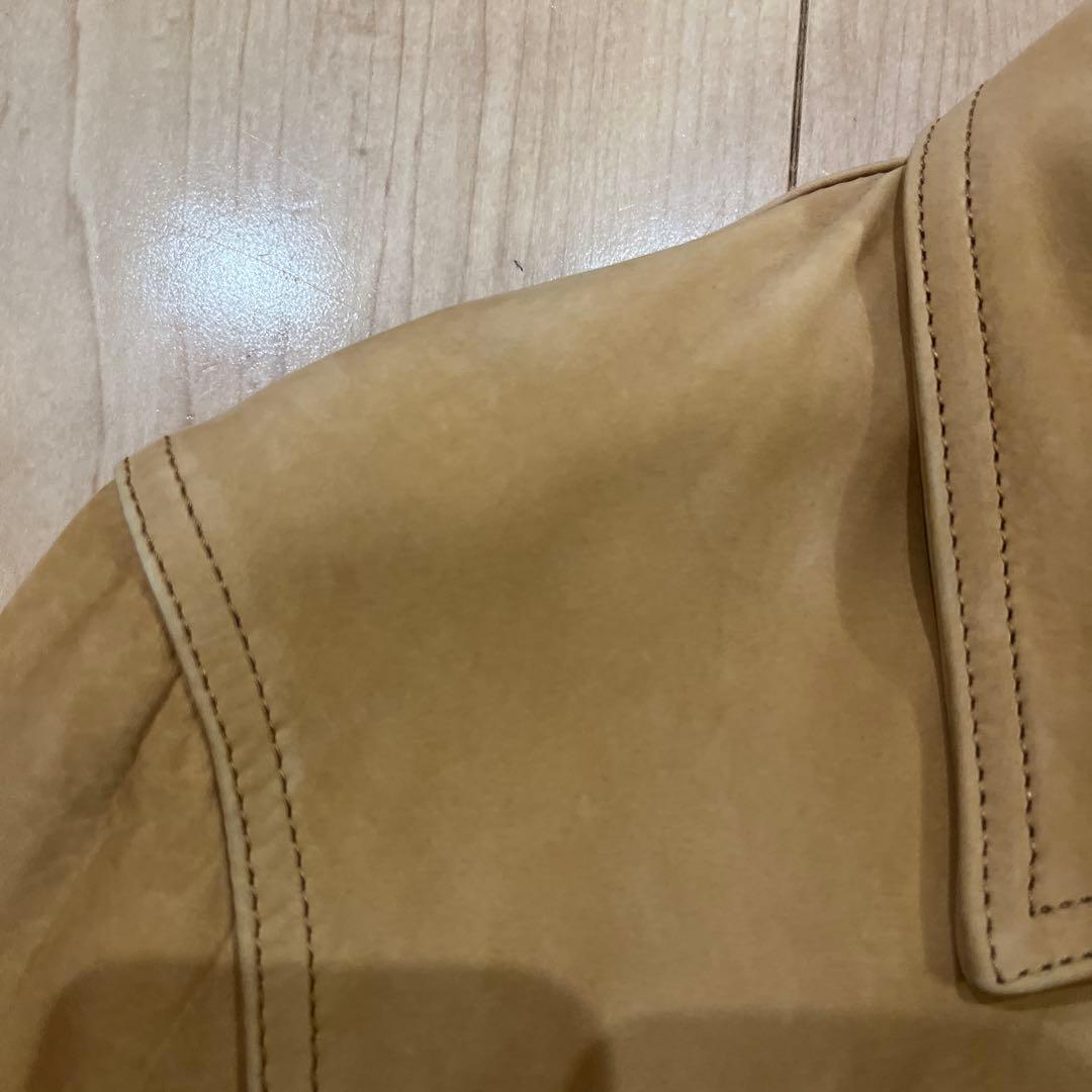 ジャケット・アウター MINEDENIM 20SS Calf Nubuck Zipup Rib BZ