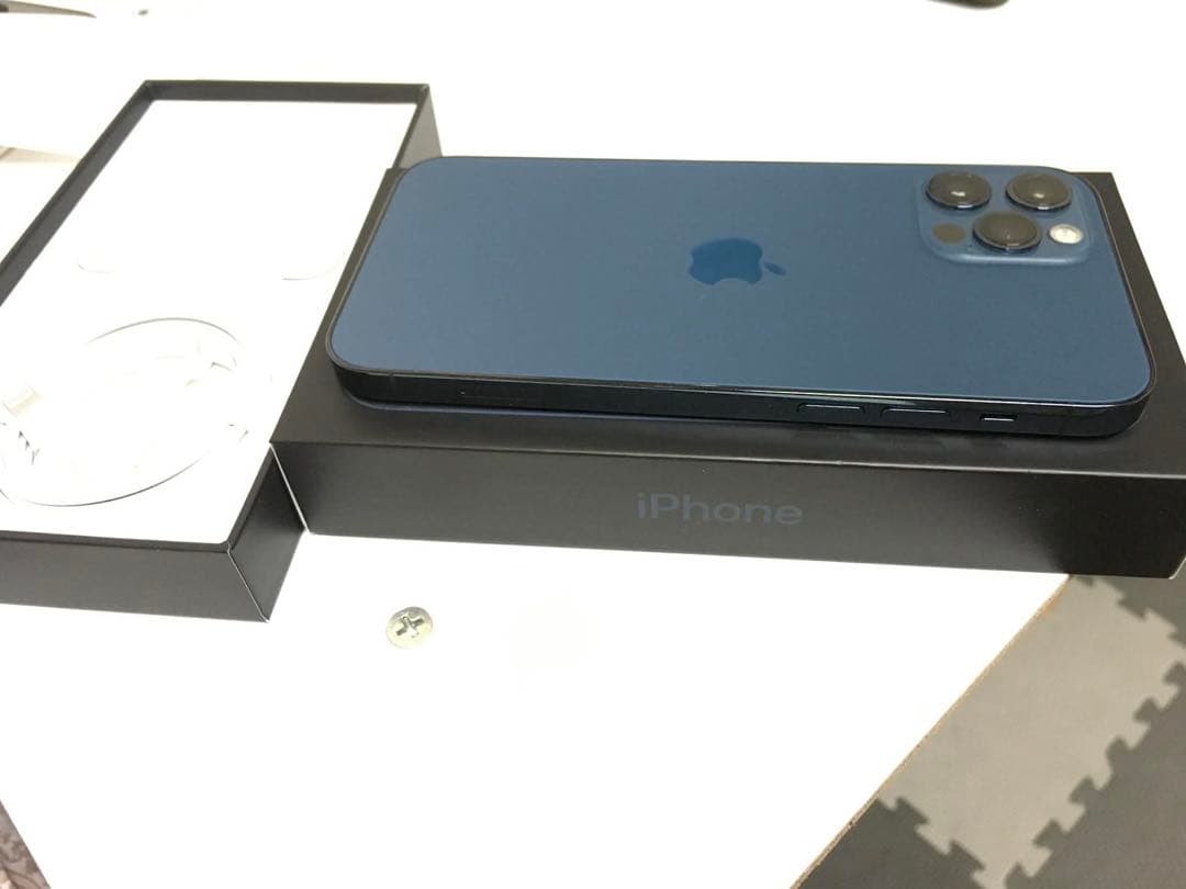 Apple iPhone 12 pro 128GB ミッドナイトブルー 本体