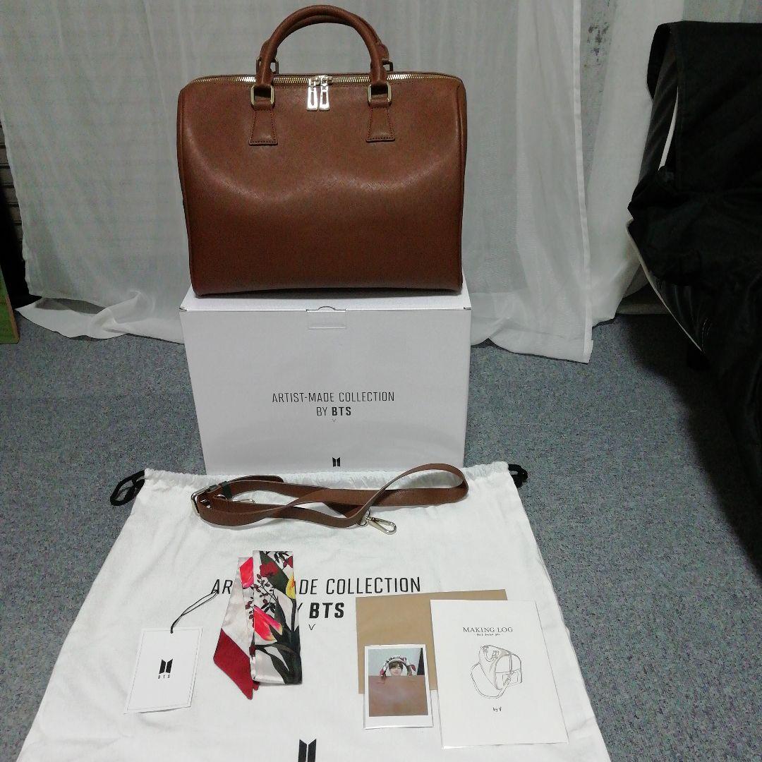 BTS アーティストメイドコレクション バッグ Vボストンバッグ