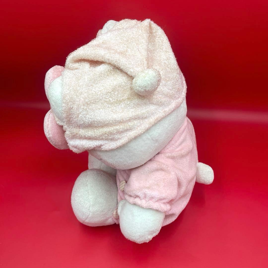 希少　激レア　2002製　ハローキティ　おやすみドール　くま　ぬいぐるみ　レトロ