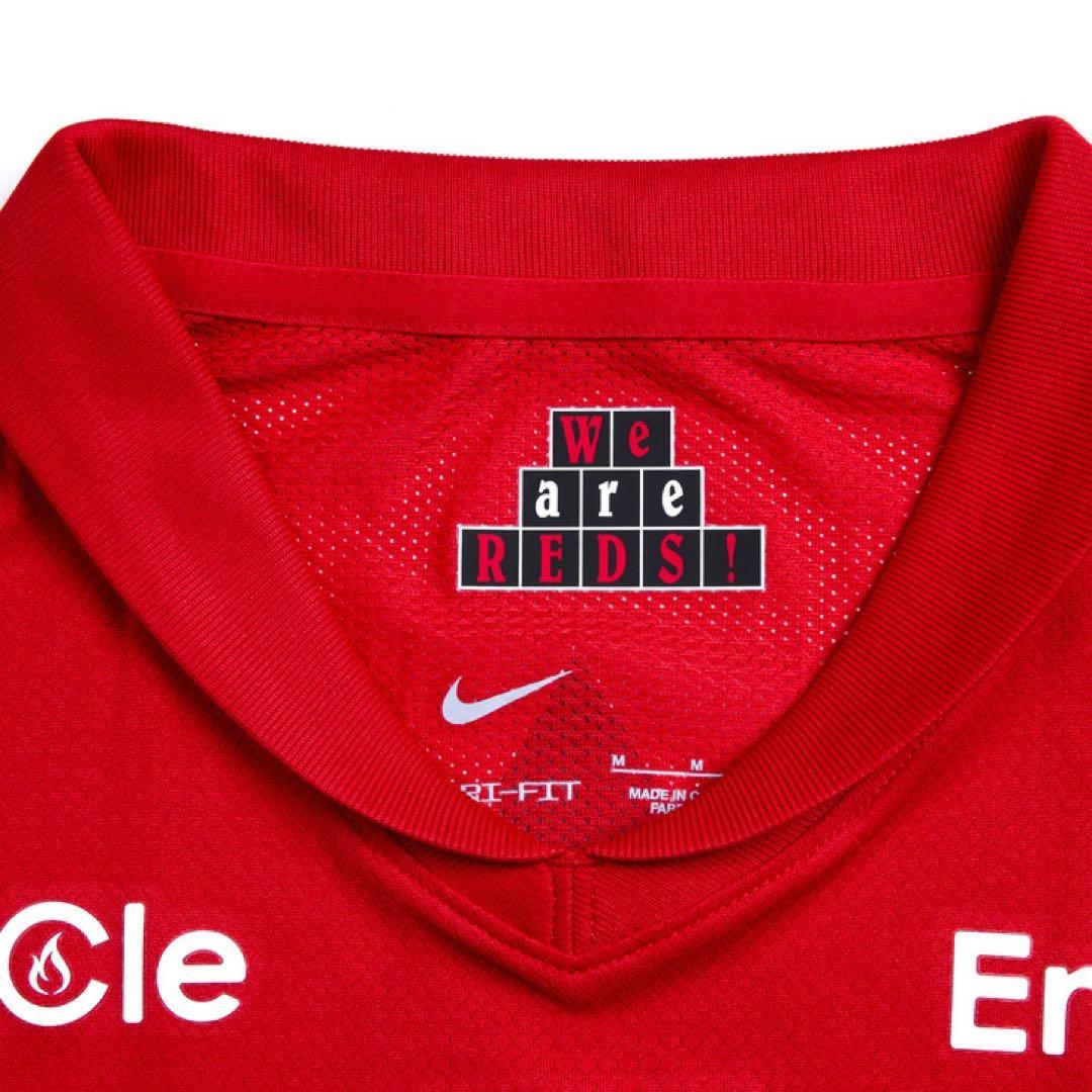 浦和レッズ Nike サッカーシャツ Mサイズ