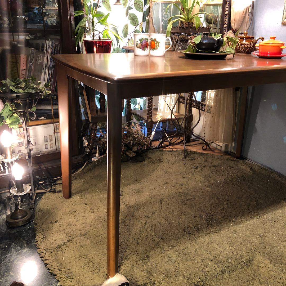 Sale ダークアルダー　ソリッド　ダイニングテーブル