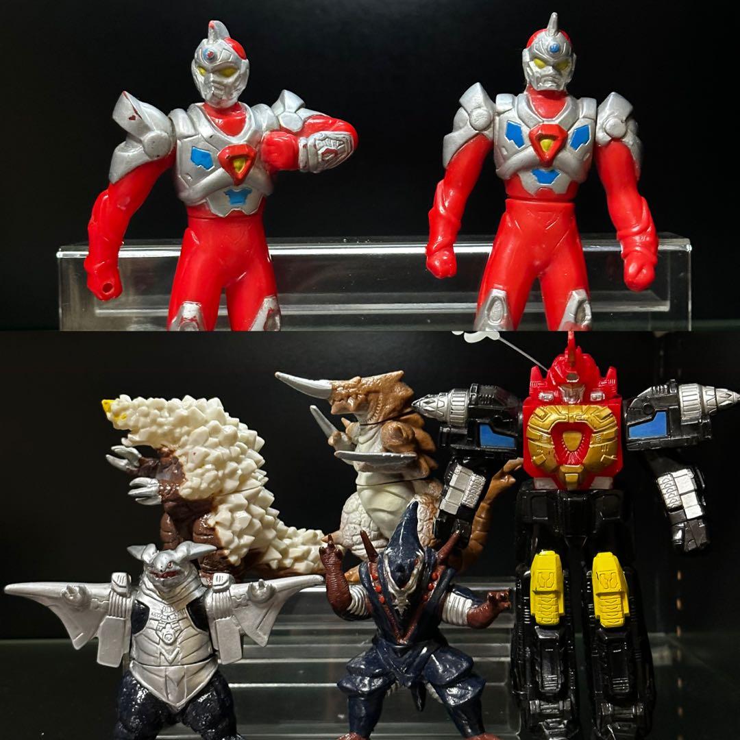 電光超人グリッドマン/サンダーグリッドマン/ギラルス/バギラ/シノビラー他ソフビ