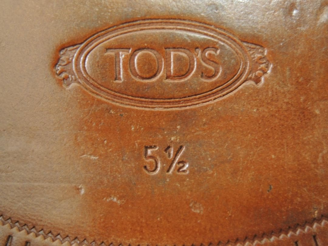★極上美品10万円　 TOD'S　トッズ　5.5　お洒落なパウダーウェード