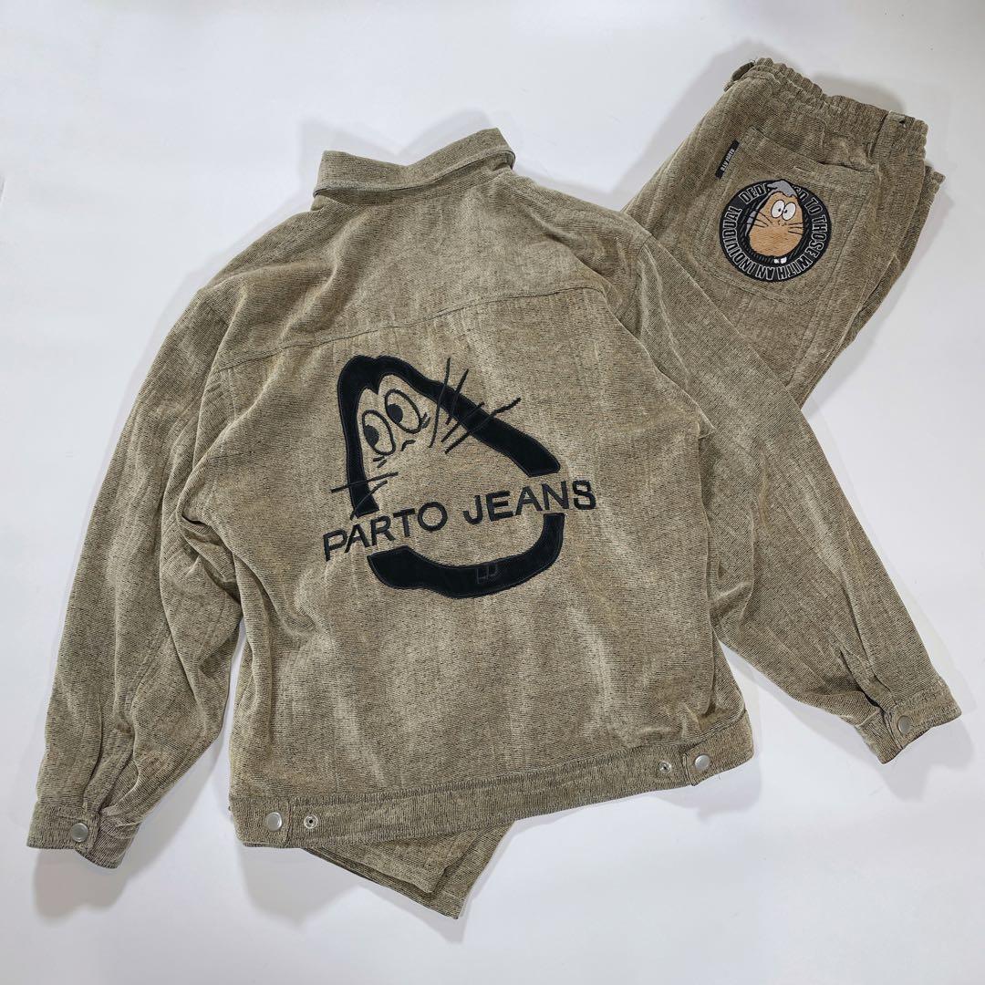 PARTO JEANS ゲゲゲの鬼太郎 ねずみ男 セットアップ　ビッグサイズ