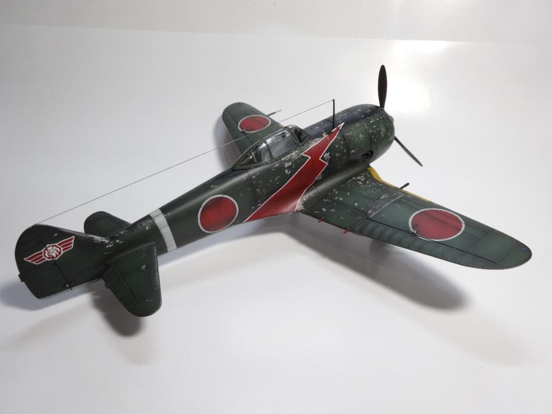 ハセガワ1/48 日本陸軍二式戦闘機「鍾馗」完成品